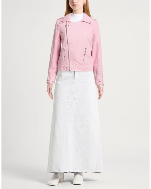 hinnominate Pink Jacket Cotton