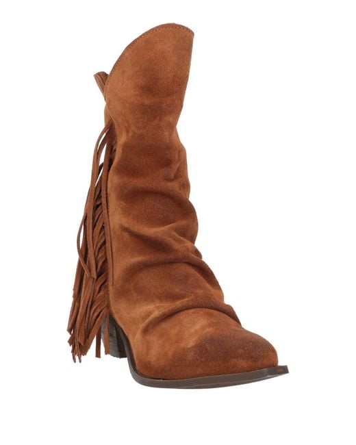 Ovyè Brown Stiefelette