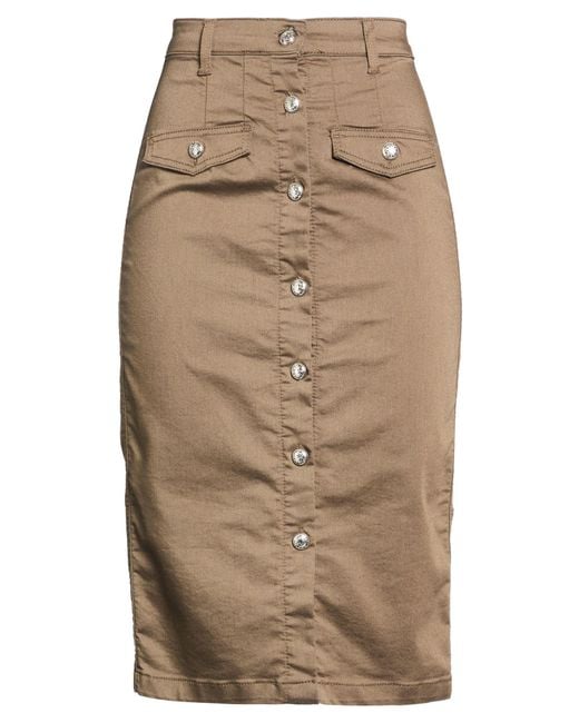 Liu Jo Natural Midi Skirt