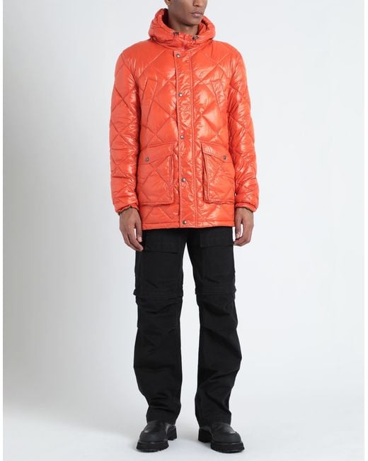 Husky Orange Puffer for men