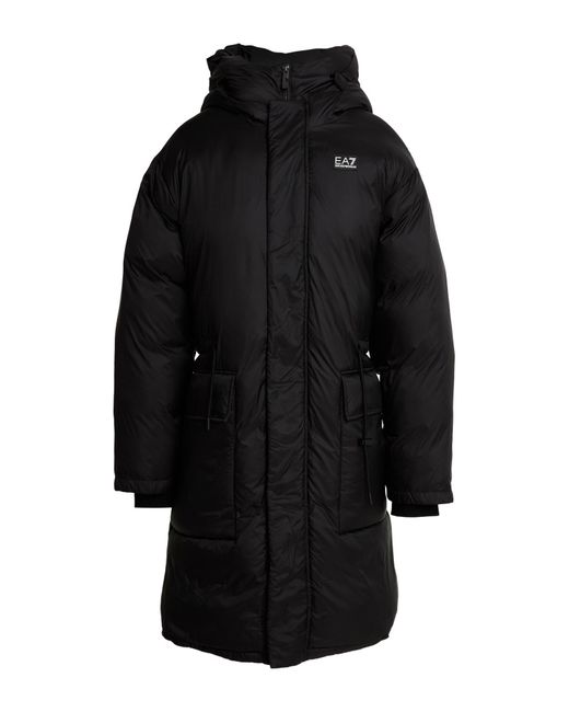 EA7 Black Puffer for men