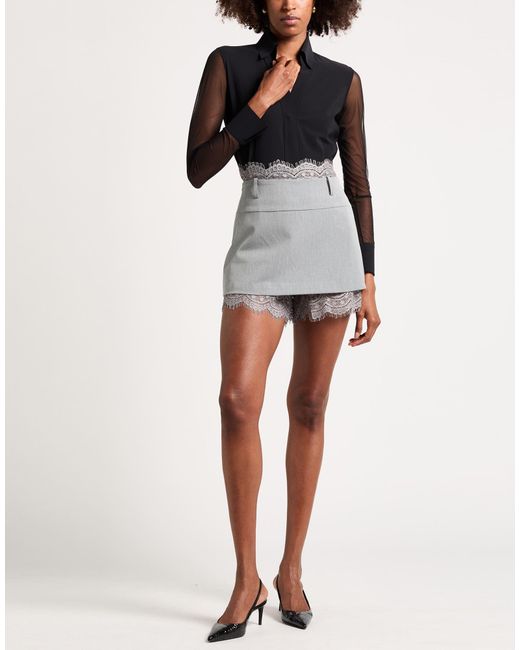 La Petite Robe Di Chiara Boni Black Shirt Polyamide, Elastane