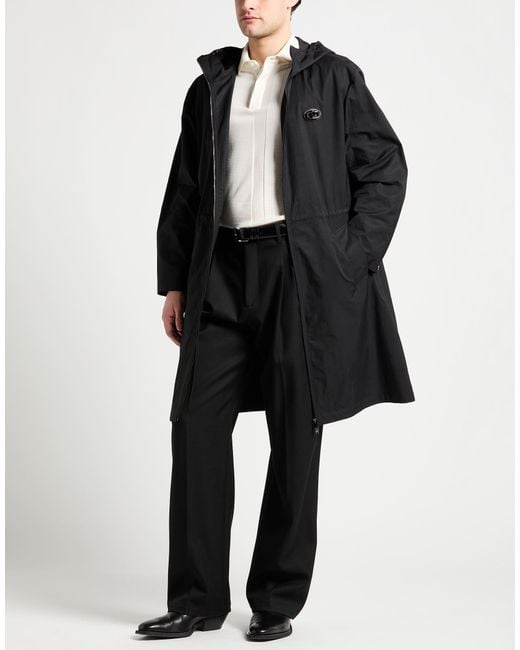 Valentino Garavani Black Overcoats & Trench Coats for men