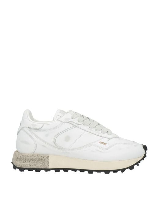 Akman White Trainers for men