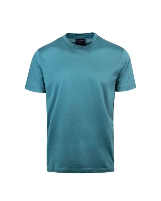 Camiseta Emporio Armani de hombre de color Blue