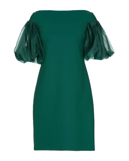 La Petite Robe Di Chiara Boni Green Mini Dress