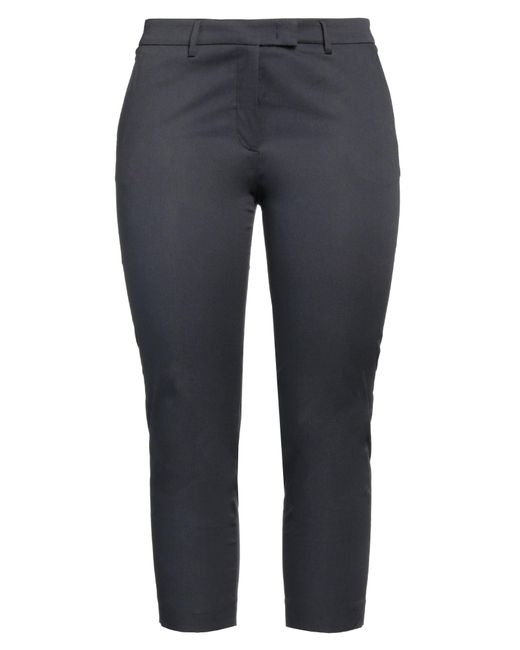Cappellini By Peserico Blue Cropped Pants