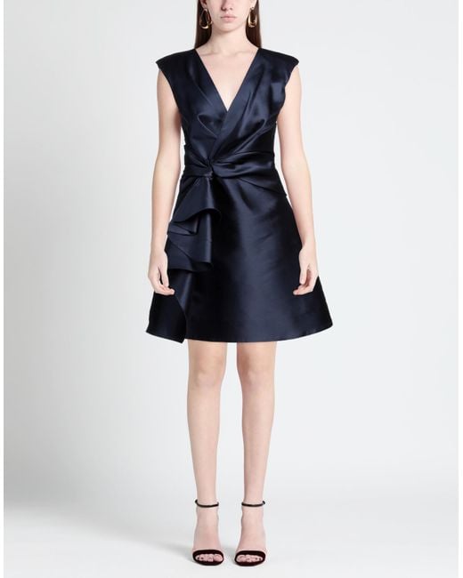 Alberta Ferretti Blue Mini Dress