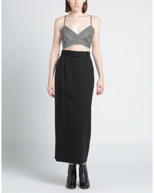 Dorothee Schumacher Gray Top Virgin Wool, Polyester, Polyamide, Elastane
