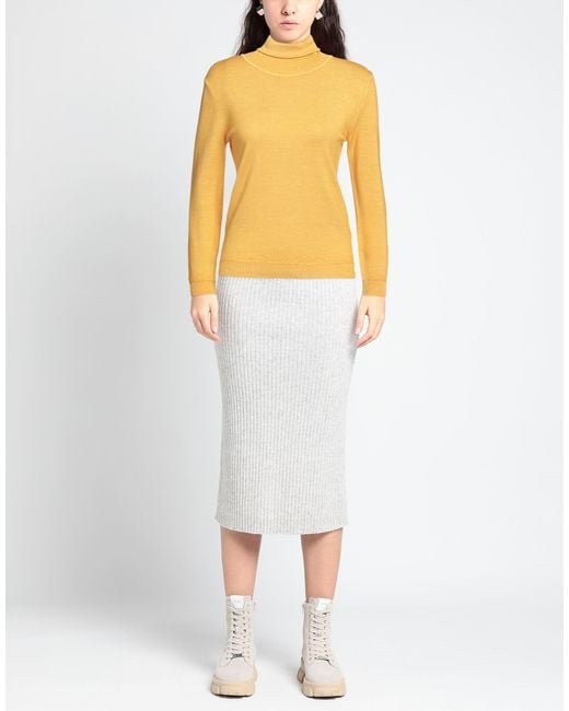 Aspesi Yellow Turtleneck
