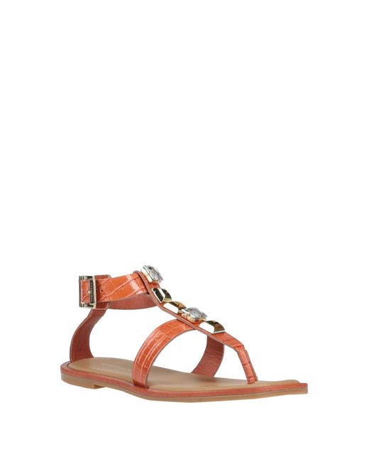 Apepazza Brown Thong Sandal