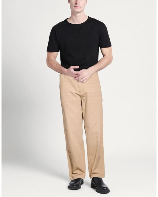 Carhartt Natural Pants Cotton for men