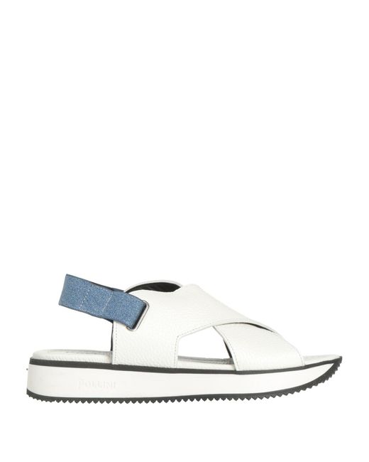 Pollini White Sandals