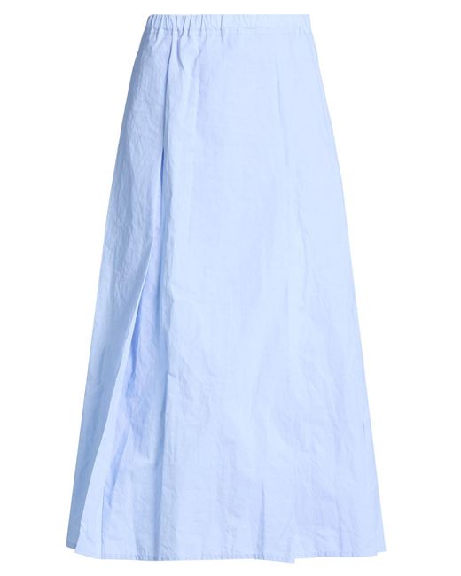 Sofie D'Hoore Blue Sky Midi Skirt Cotton