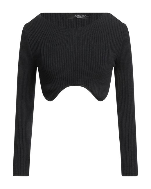Nora Barth Black Sweater Polyester, Wool, Viscose, Elastane
