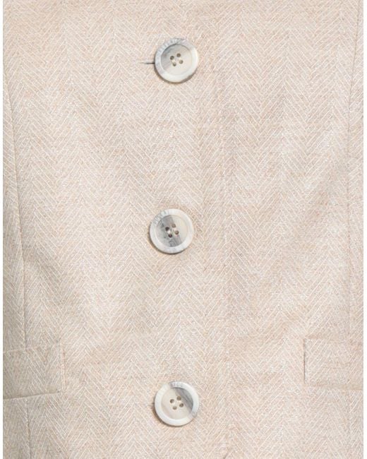 Peserico White Tailored Vests