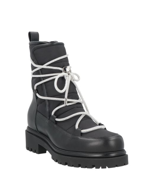 Rene Caovilla Black Ankle Boots