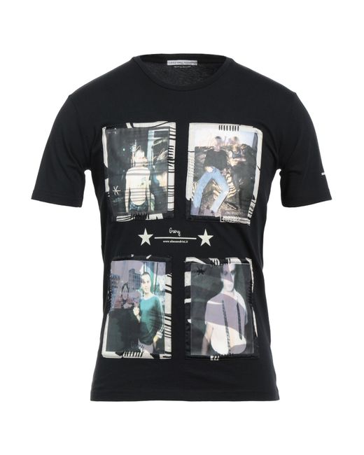 Camiseta Grey Daniele Alessandrini de hombre de color Black