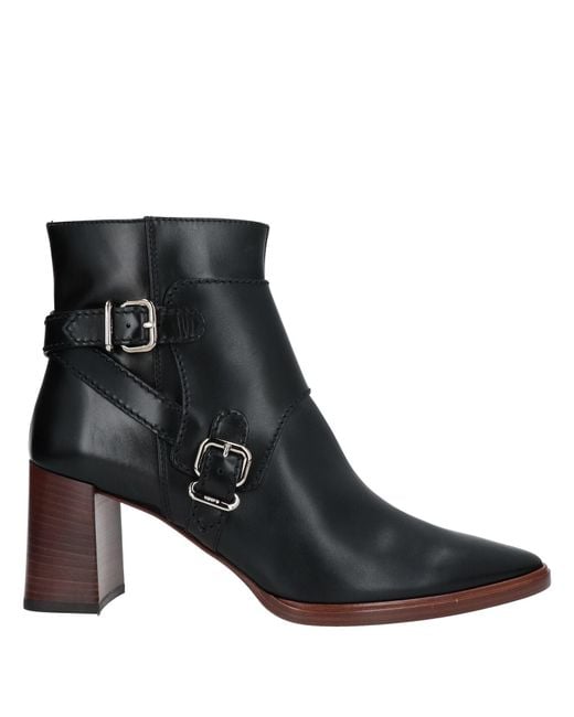 Tod's Black Ankle Boots