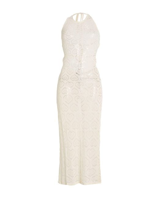 Marco Rambaldi White Maxi Dress