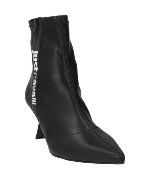 Just Cavalli Black Ankle Boots