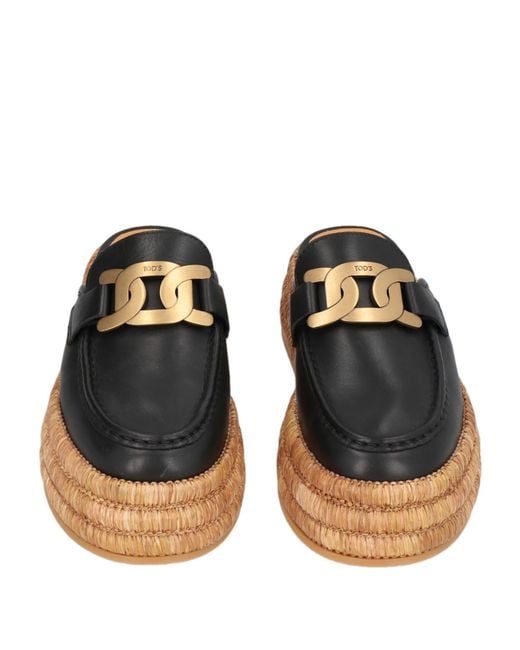 Tod's Brown Espadrilles
