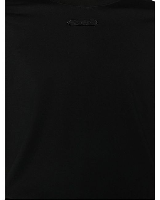 Lanvin T-shirts in Black für Herren