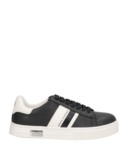 ARMANI EXCHANGE Black Sneakers Polyester
