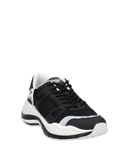 Emporio Armani Black Sneakers