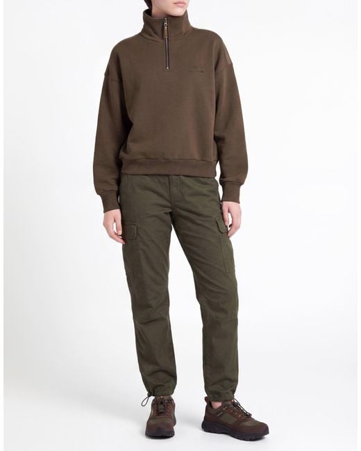 Parajumpers Brown Sweatshirt Cotton, Polyester