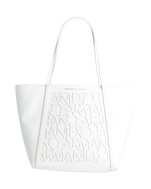 Armani Exchange Handbag in White Lyst