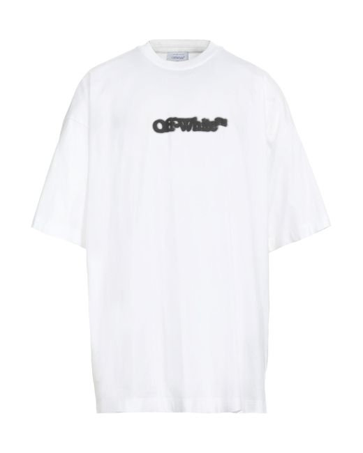 T-shirt di Off-White c/o Virgil Abloh in White da Uomo