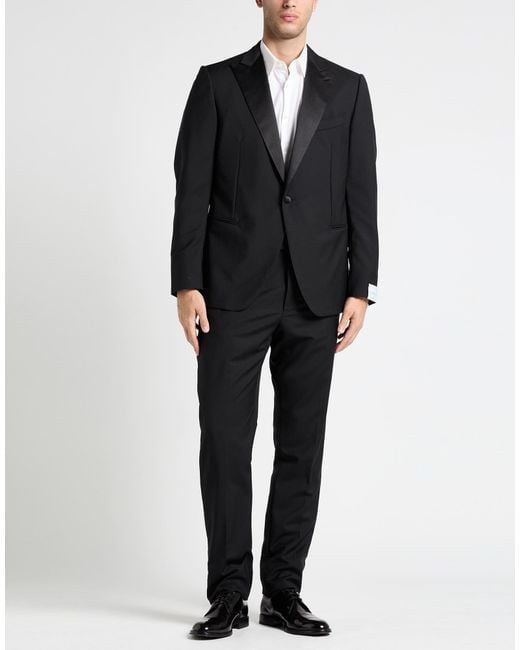 Caruso Blue Suit Wool, Superkid Mohair for men