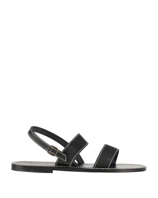 K. Jacques White Sandals Leather for men