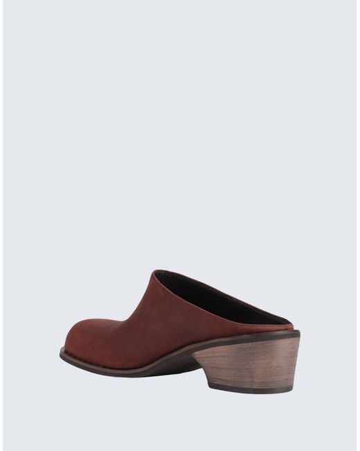 MAX&Co. Brown Mules & Clogs