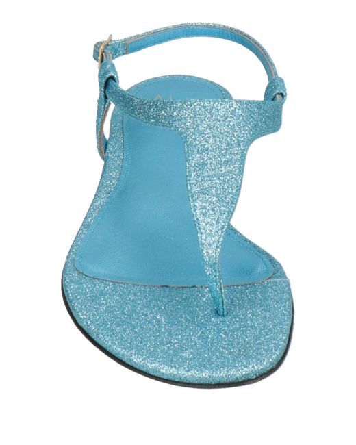 ALEVI Blue Thong Sandal