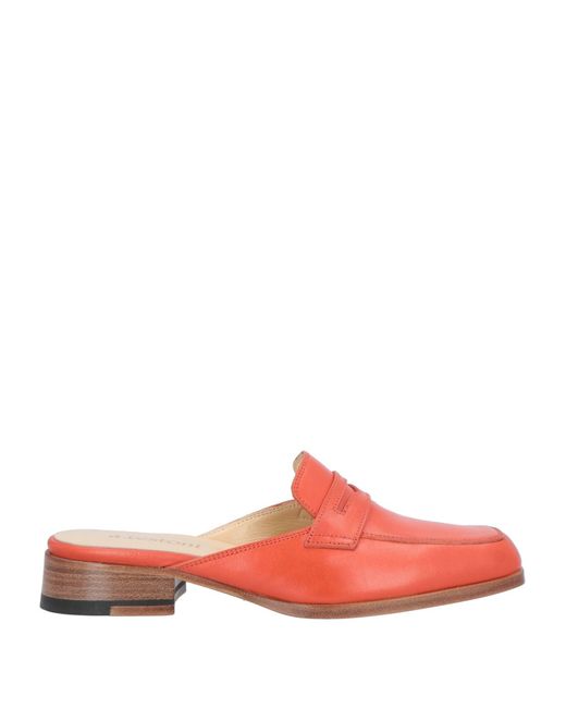 Mules & Zoccoli di Testoni in Pink