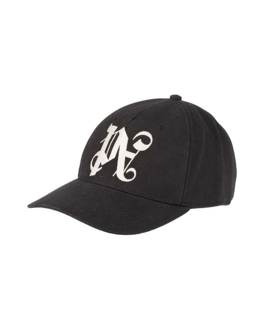 Cappello di Palm Angels in Black da Uomo