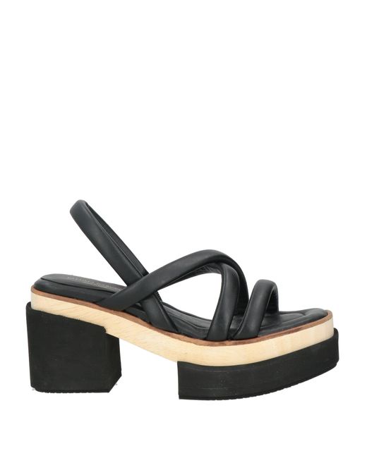 Paloma Barceló Black Sandals