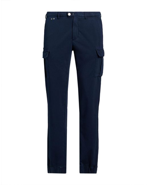 Tramarossa Blue Pants Cotton, Elastane for men