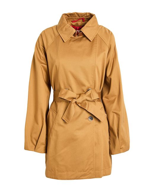 MAX&Co. Natural Overcoats & Trench Coats