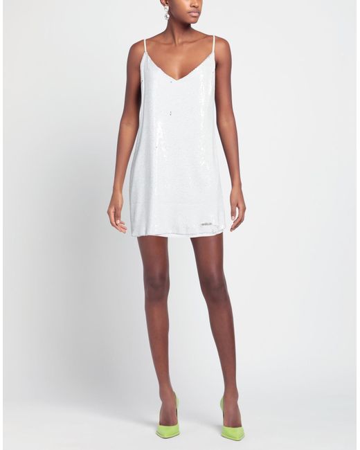 Gaelle Paris White Mini Dress