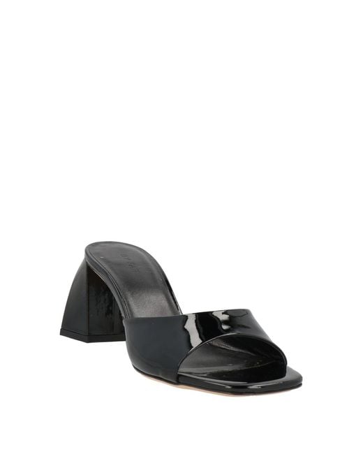 By Far Black Sandals