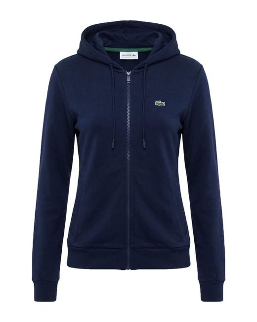 Lacoste Blue Sweatshirt Cotton