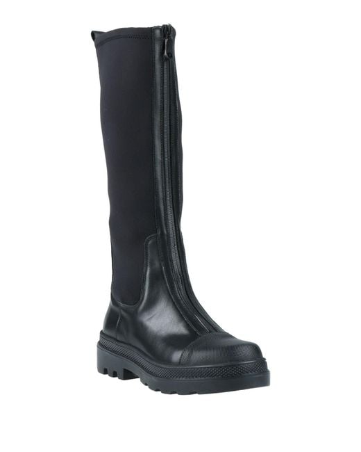 Chiarini Bologna Black Knee Boots