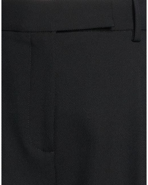 Partow Black Pants Virgin Wool