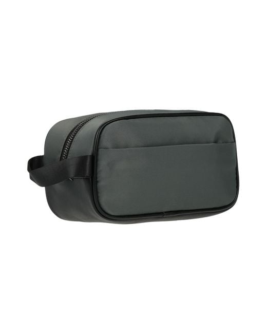 Roberto Cavalli Black Military Beauty Case Polyester, Polyurethane for men