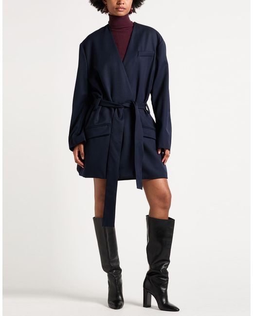 The Attico Blue Coat