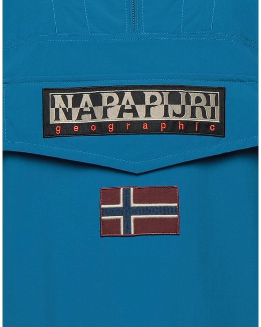 Napapijri Blue Jacket for men