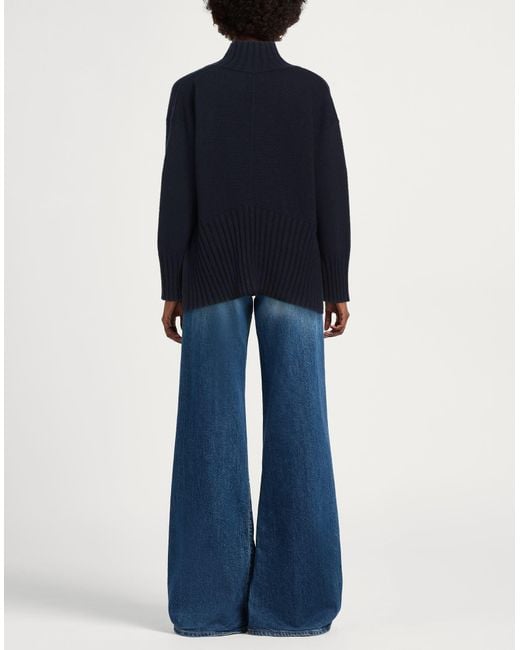 Alpha Studio Blue Turtleneck